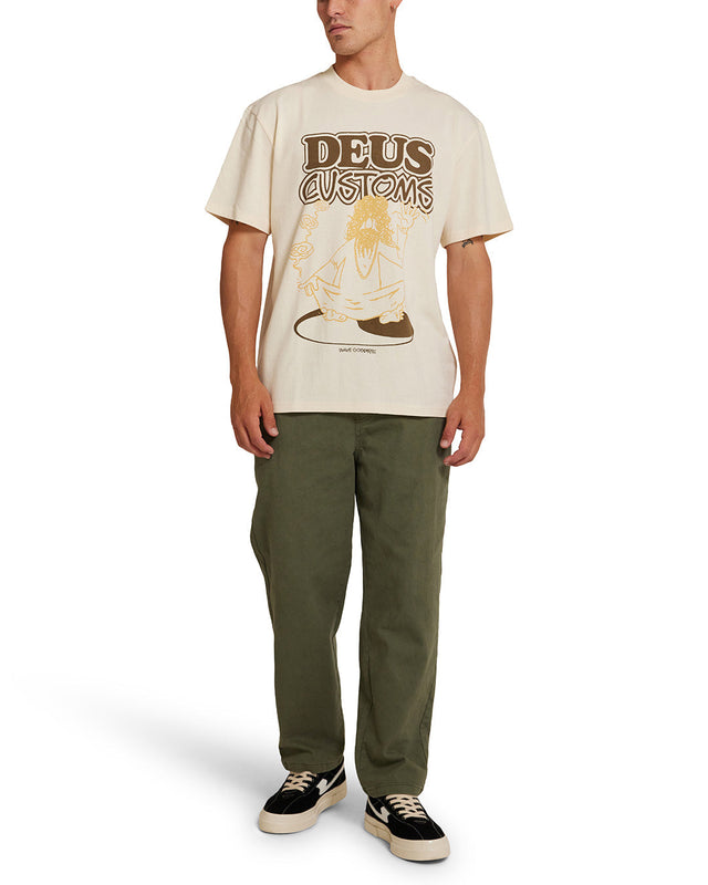 Camiseta Emphatic Wave - Blanco sucio