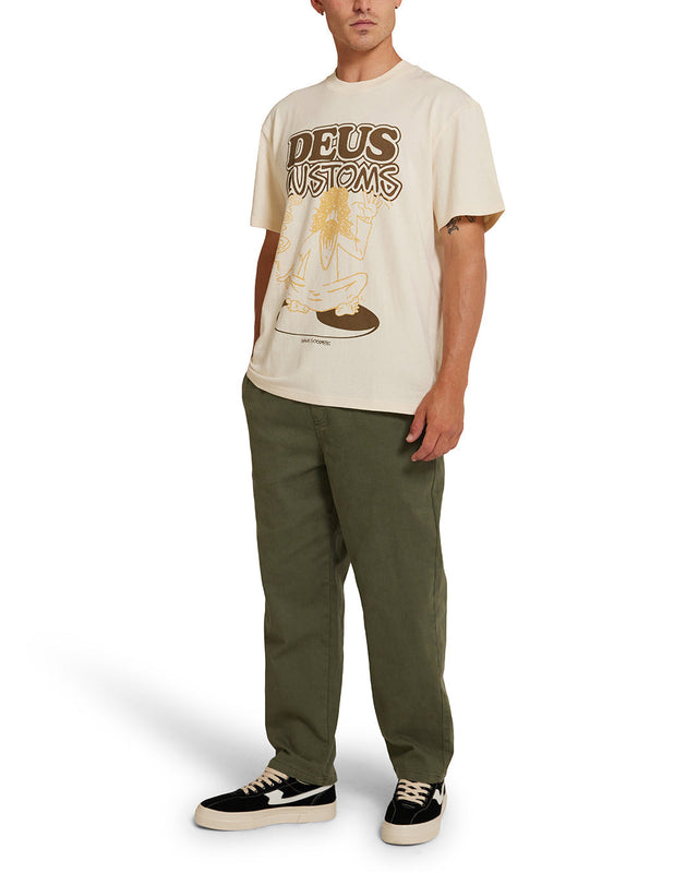 Camiseta Emphatic Wave - Blanco sucio