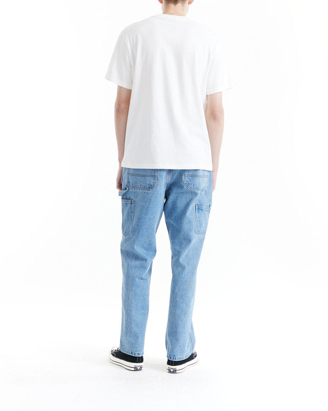 Camiseta con el logotipo de la píldora - Blanco vintage