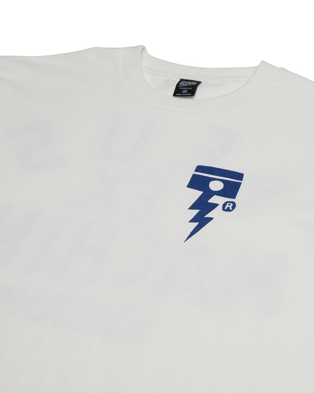 Camiseta Pisstin - Blanco Vintage