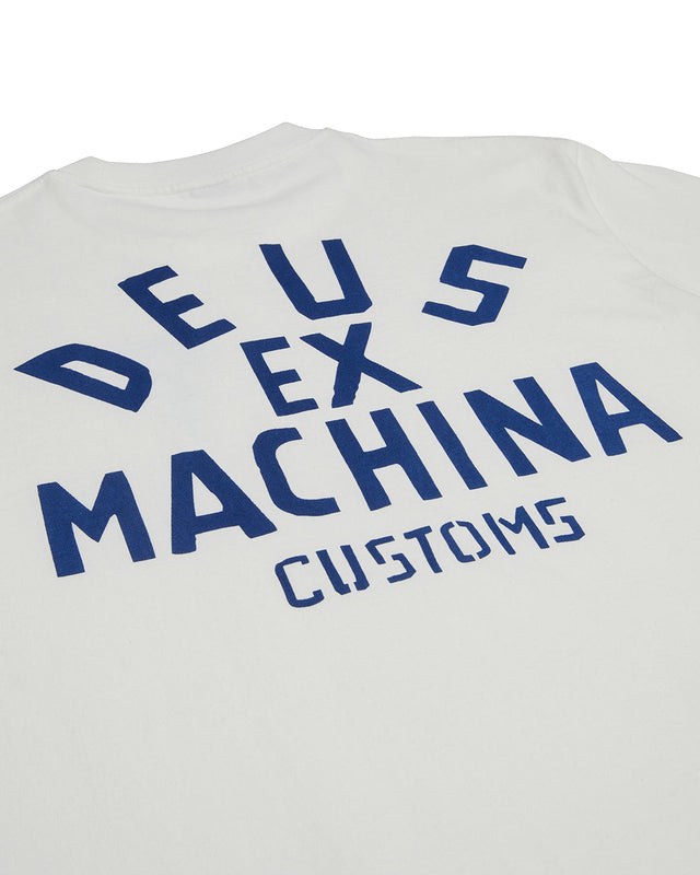 Camiseta Pisstin - Blanco Vintage