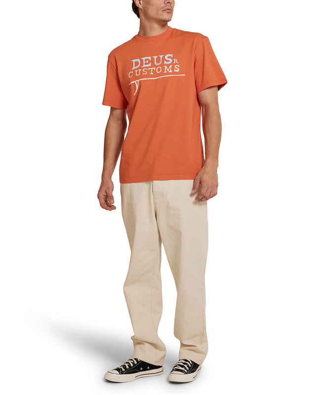 Big Wave Tee - Red Clay