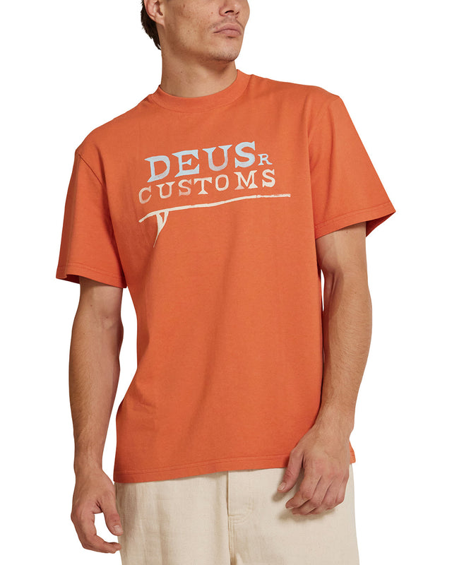 Big Wave Tee - Red Clay