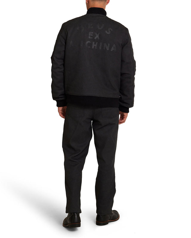 Chaqueta bomber Riders Friend - Negra