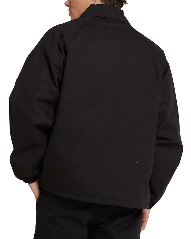 Pill Logo Coach Jacket - Black