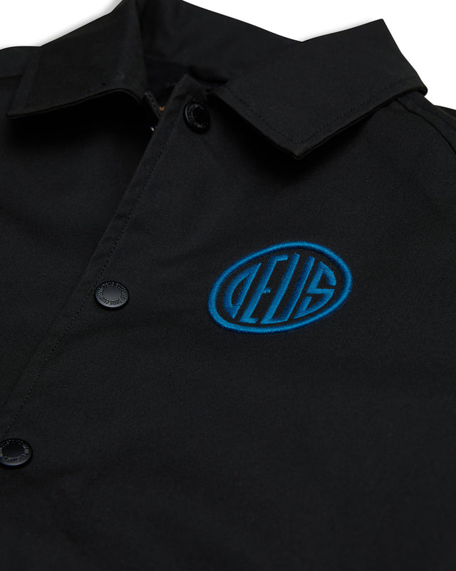 Pill Logo Coach Jacket - Black