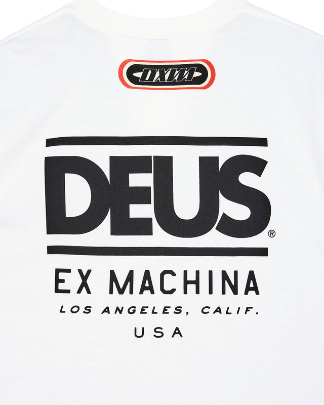 Camiseta del equipo Holeshot - Blanco vintage