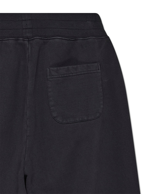 Shield Garment Dyed Track Pant - Black