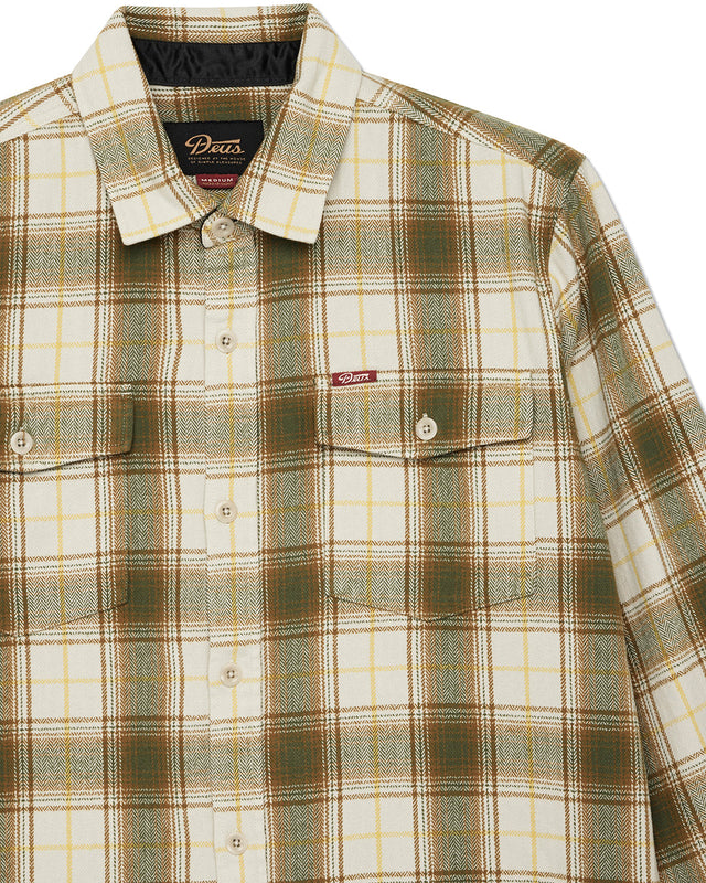 Camisa de cuadros Jermaine - Cuadros blancos sucios