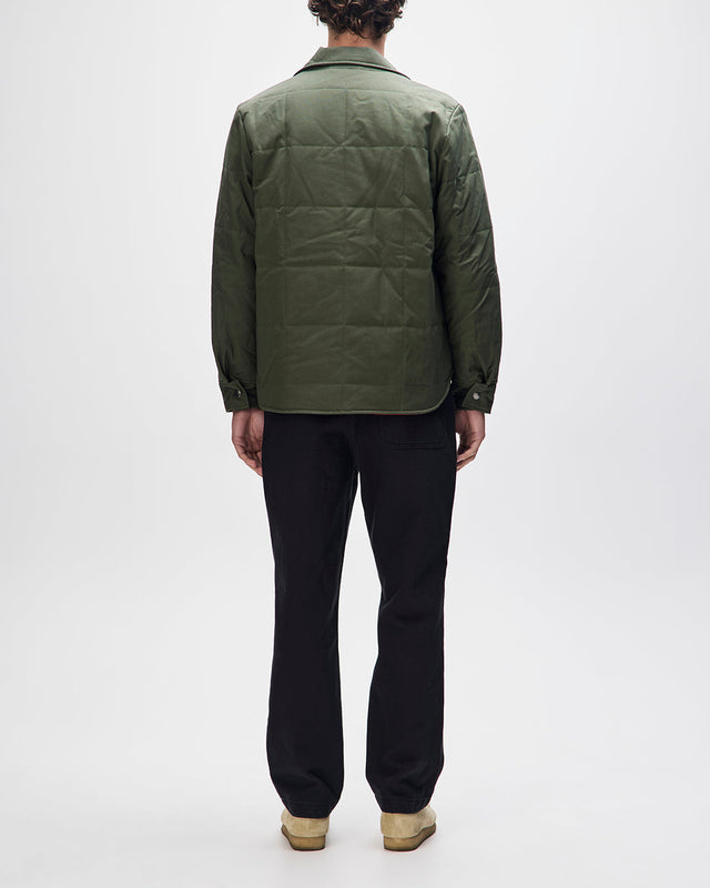 Camisa encerada Maxwell - Verde ciprés