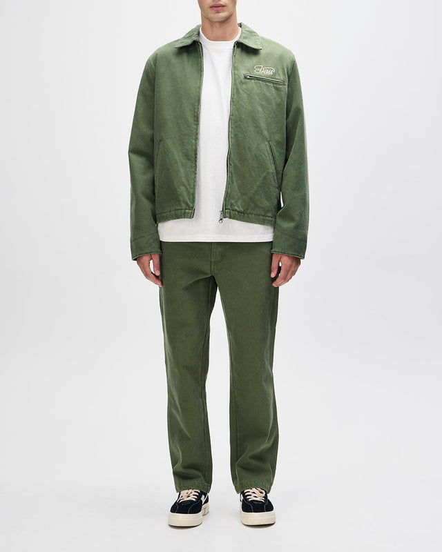 Chaqueta de trabajo teñida - Verde ciprés