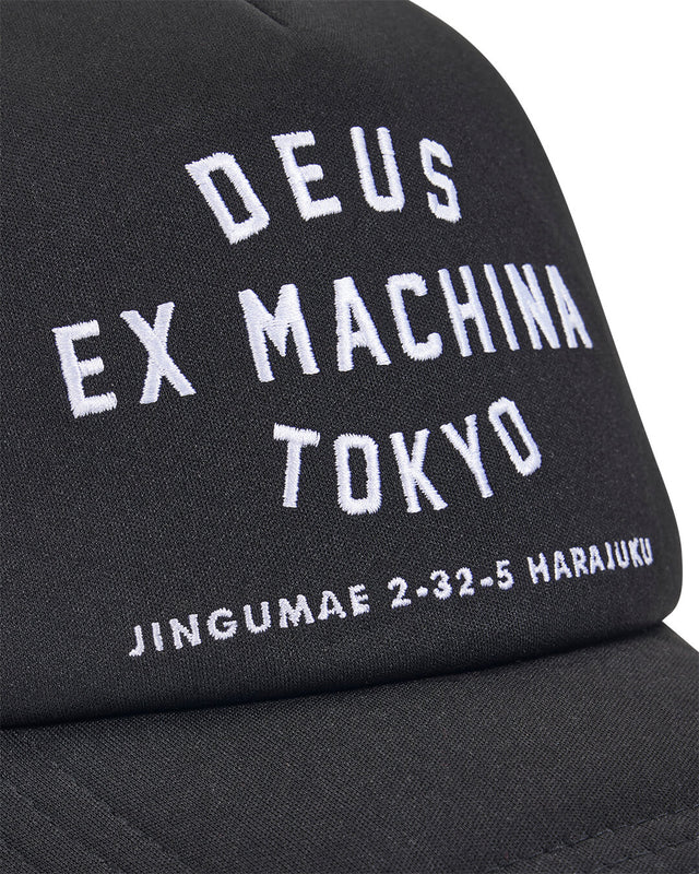 Camionero con dirección de Harajuku - Negro