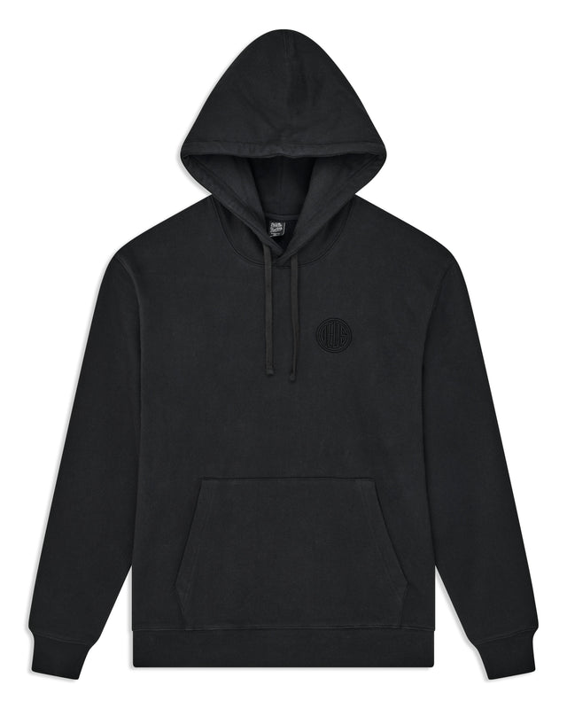 Sudadera con capucha y logotipo de Pill - Negra