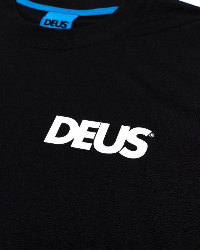 Camiseta negra Los Angeles Surf Address