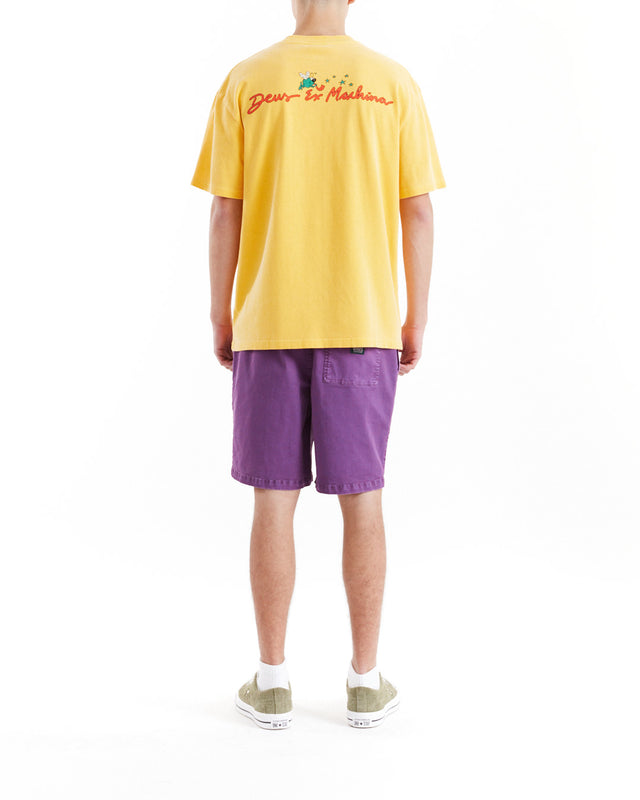 Camiseta Island Groove - Amarillo radiante