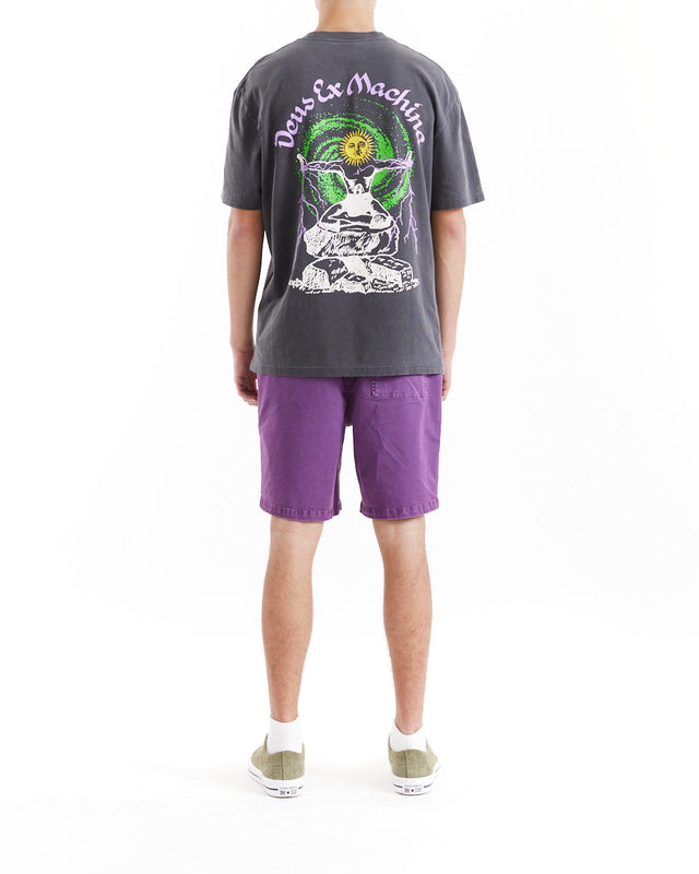 Camiseta de cabeza abierta - Antracita