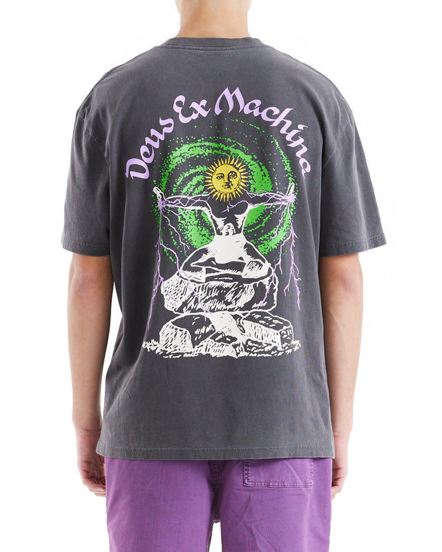 Open Head Tee - Anthracite