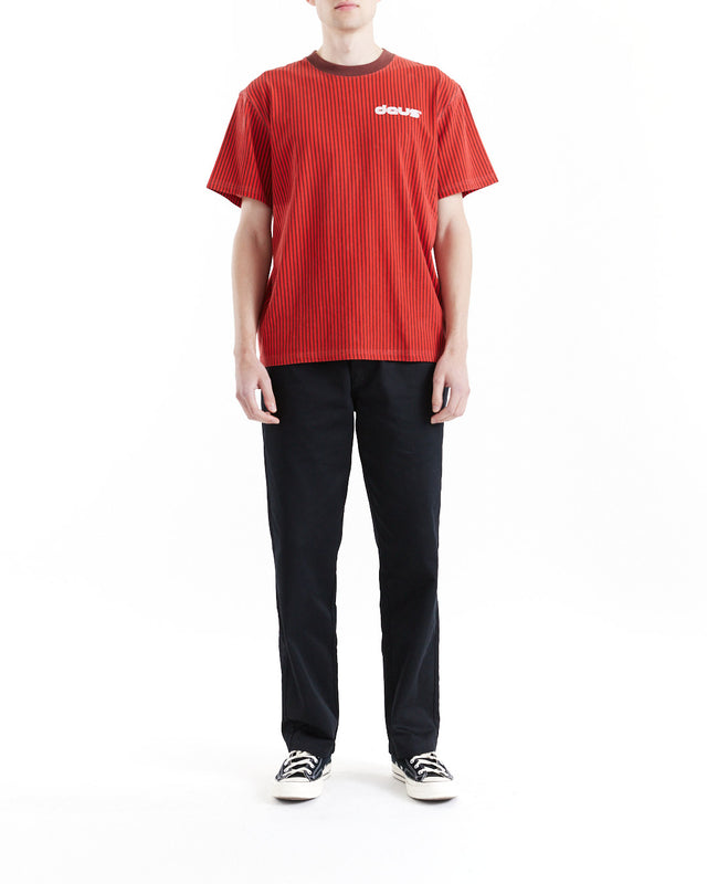 Split Lane Tee - Orange