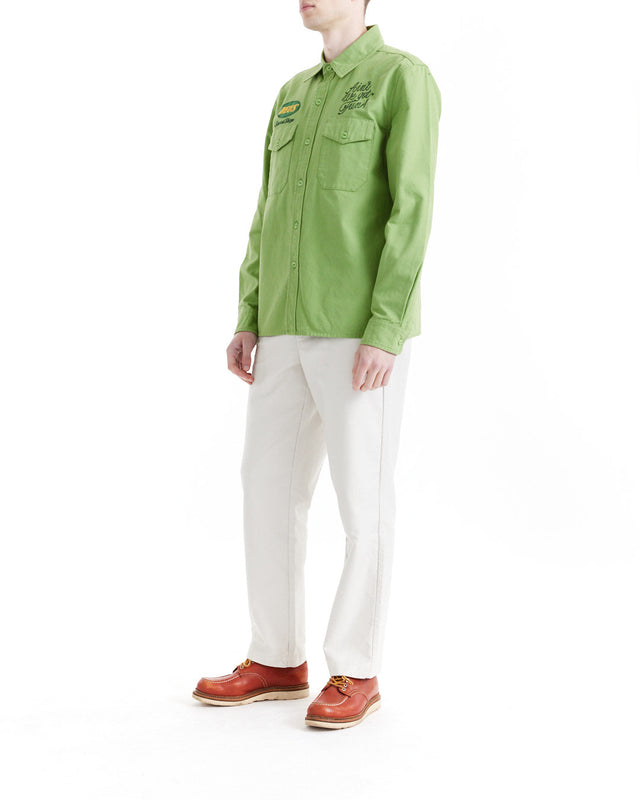 Camisa Tin Lizzie - Verde Zarcillo