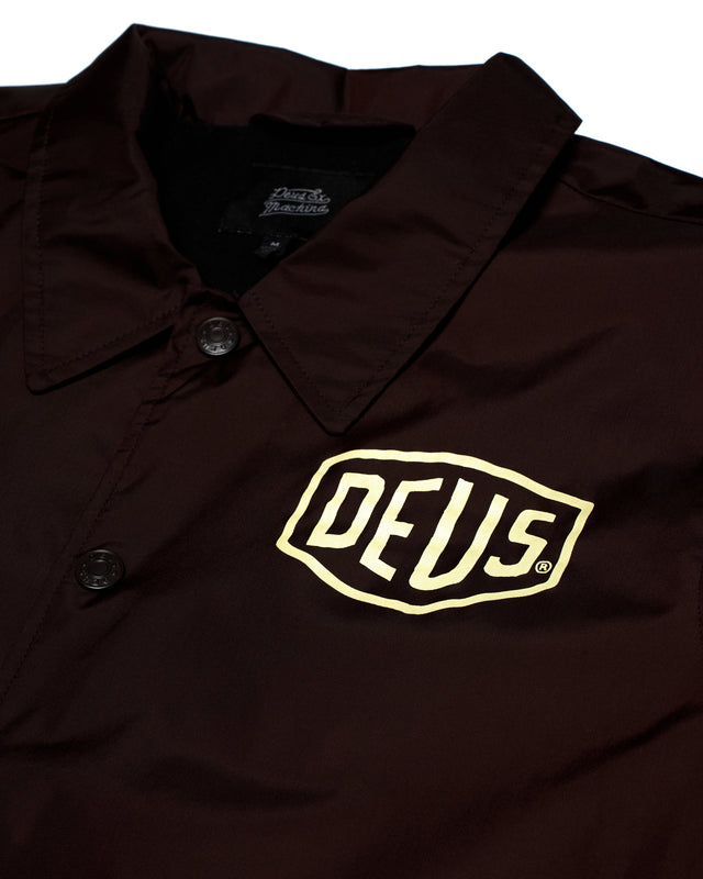 Tokyo Coach Jacket - Choc Plum