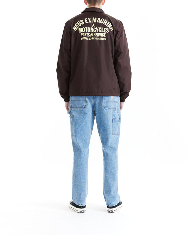 Tokyo Coach Jacket - Choc Plum