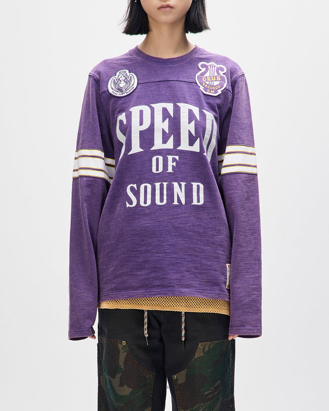 Camiseta de ocho pistas - Violeta índigo