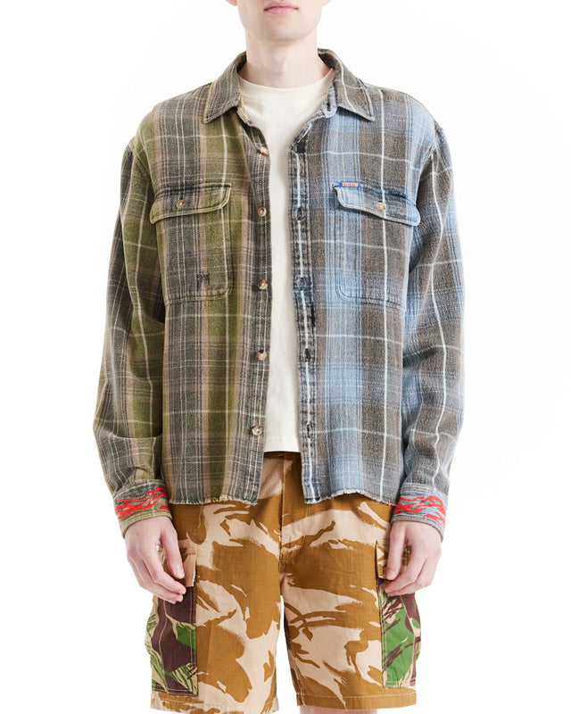 Genesis Embro Flannel - Blue Check