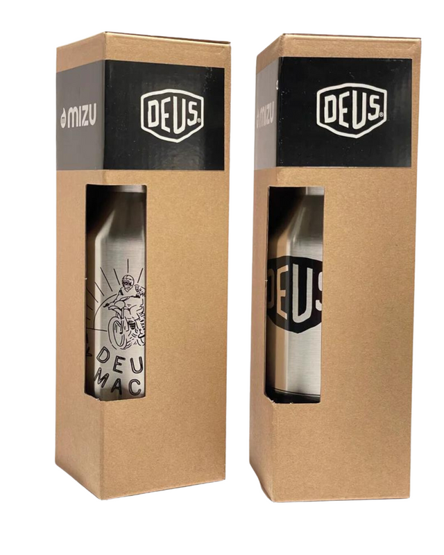 Botella para bicicleta Deus - Gris