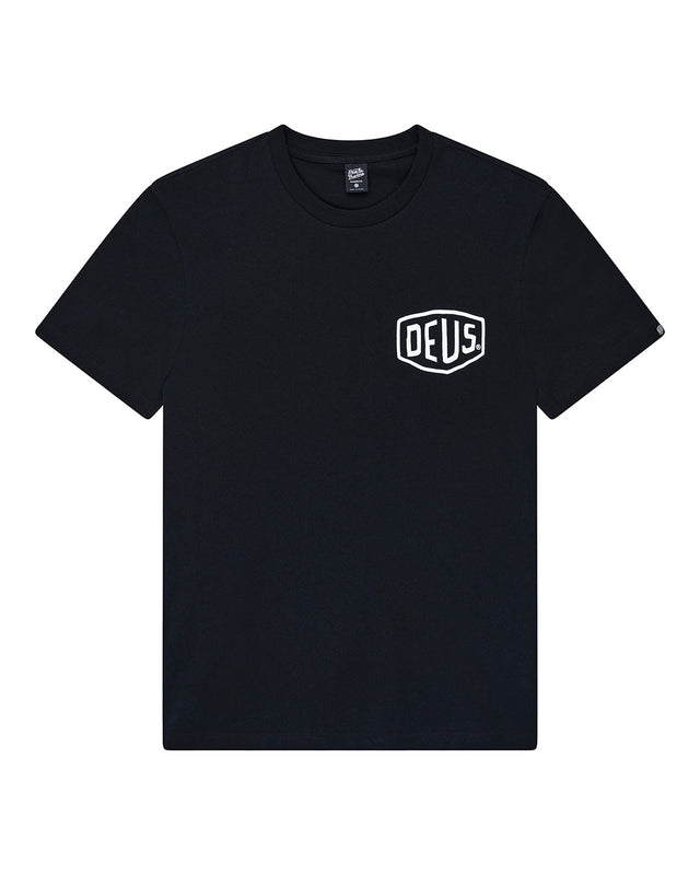 Madrid Address Tee Black