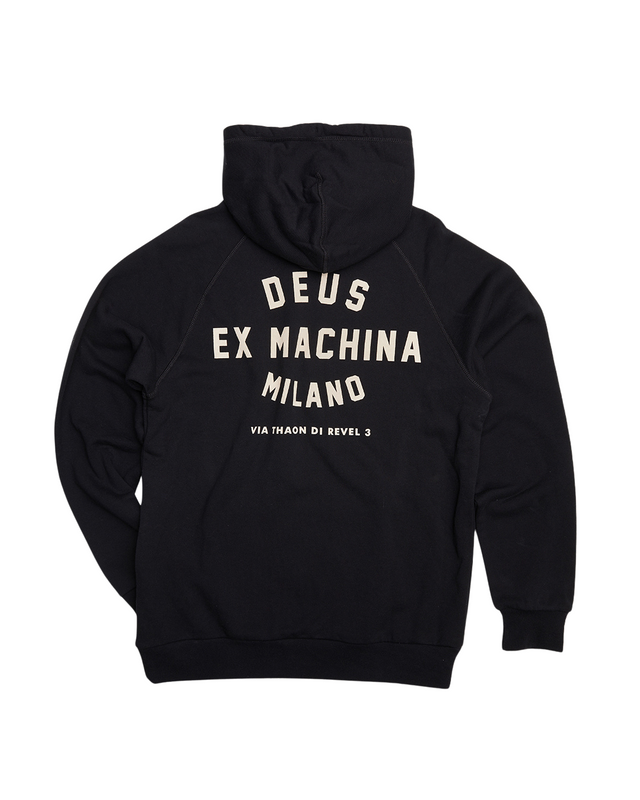 Milano Address Hoodie - Black