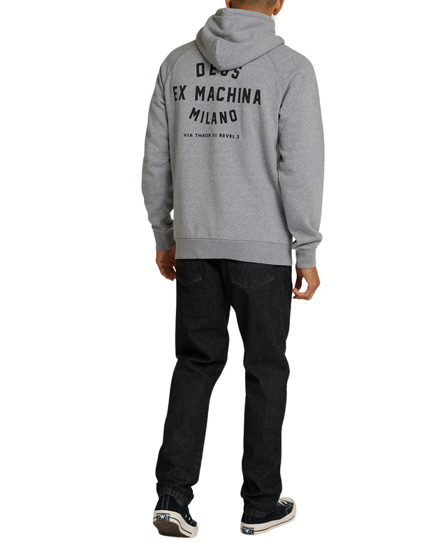 Milano Address Hoodie - Grey Marle