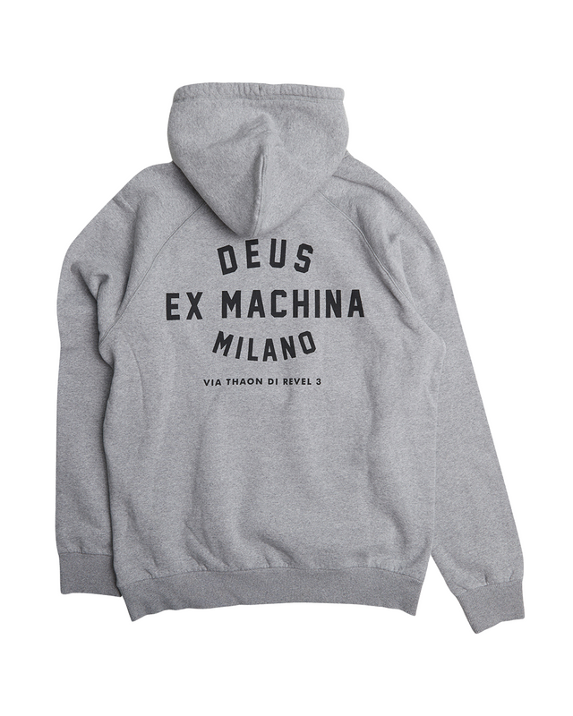 Milano Address Hoodie - Grey Marle
