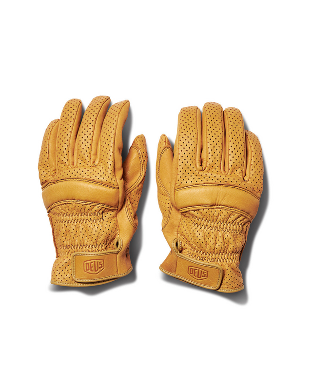 Mesh Gripping Gloves - Camel