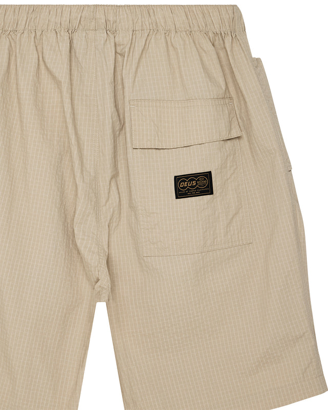 Pantalón corto de paracaídas Remi - Safari