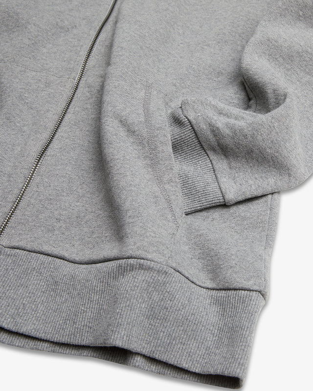 Circle Logo Hoodie - Grey Marle