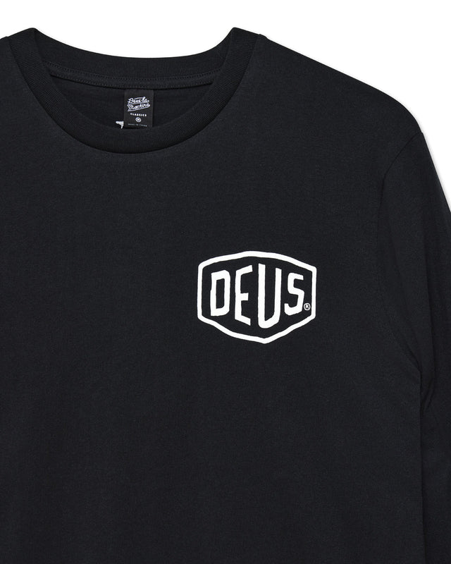 Harajuku Ls Tee - Black