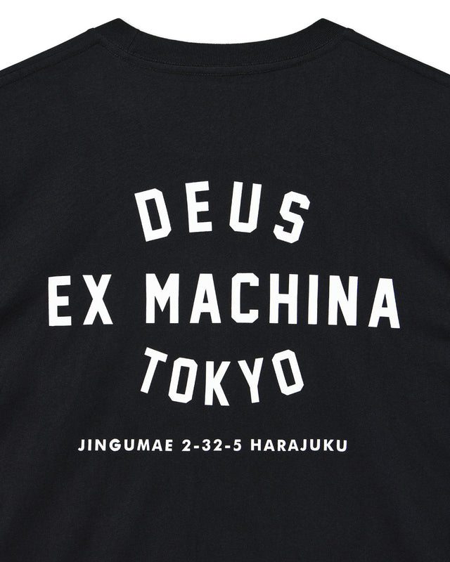 Harajuku Ls Tee - Black