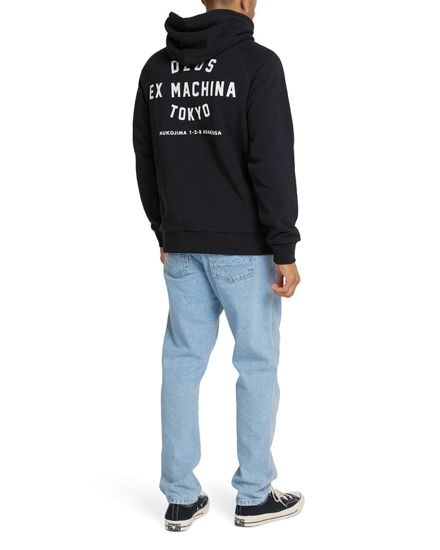 Tokyo Address Hoodie - Black
