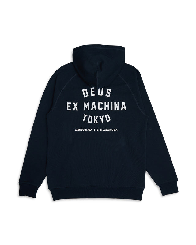 Sudadera con capucha Tokyo Address - Azul marino