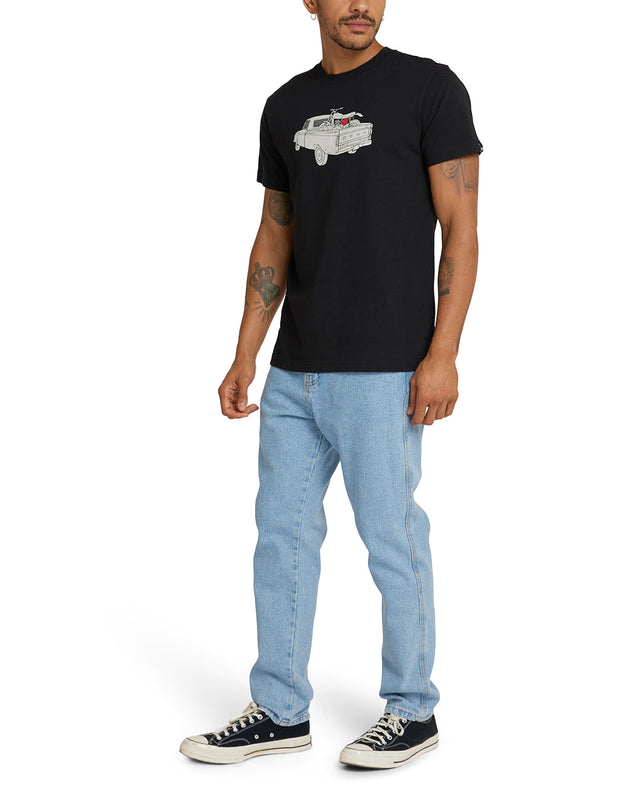 Carby Pickup Tee - Black