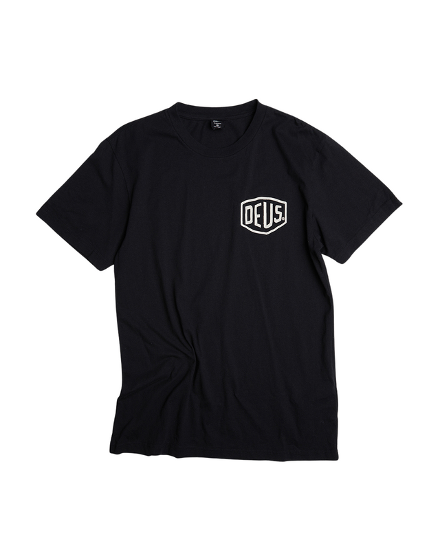 Venice Address Tee Black