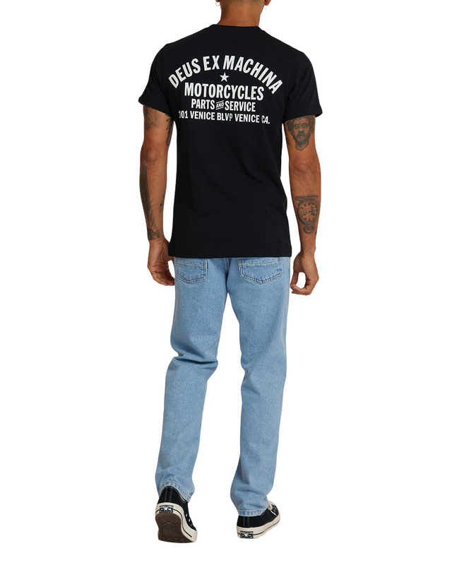 Venice Address Tee Black