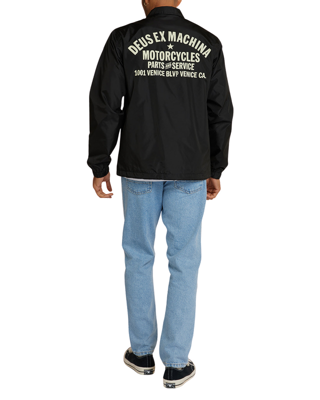 Venice Coach Jacket - Black