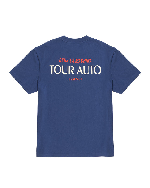 Tour Auto X Deus Tee - Estate Blue