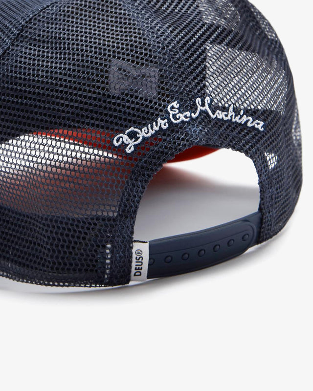 Pill Trucker - Red Navy