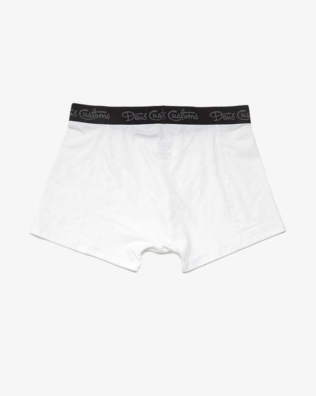 Mid Rise Trunks (3 Pack) - White